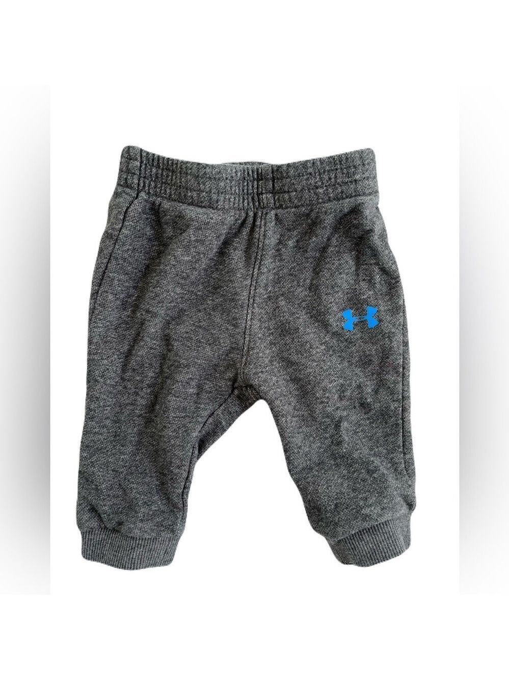 🩵 4/$20 Under Armour Sporty Gray and Blue Sweatpant Joggers Athletic‎ Fit